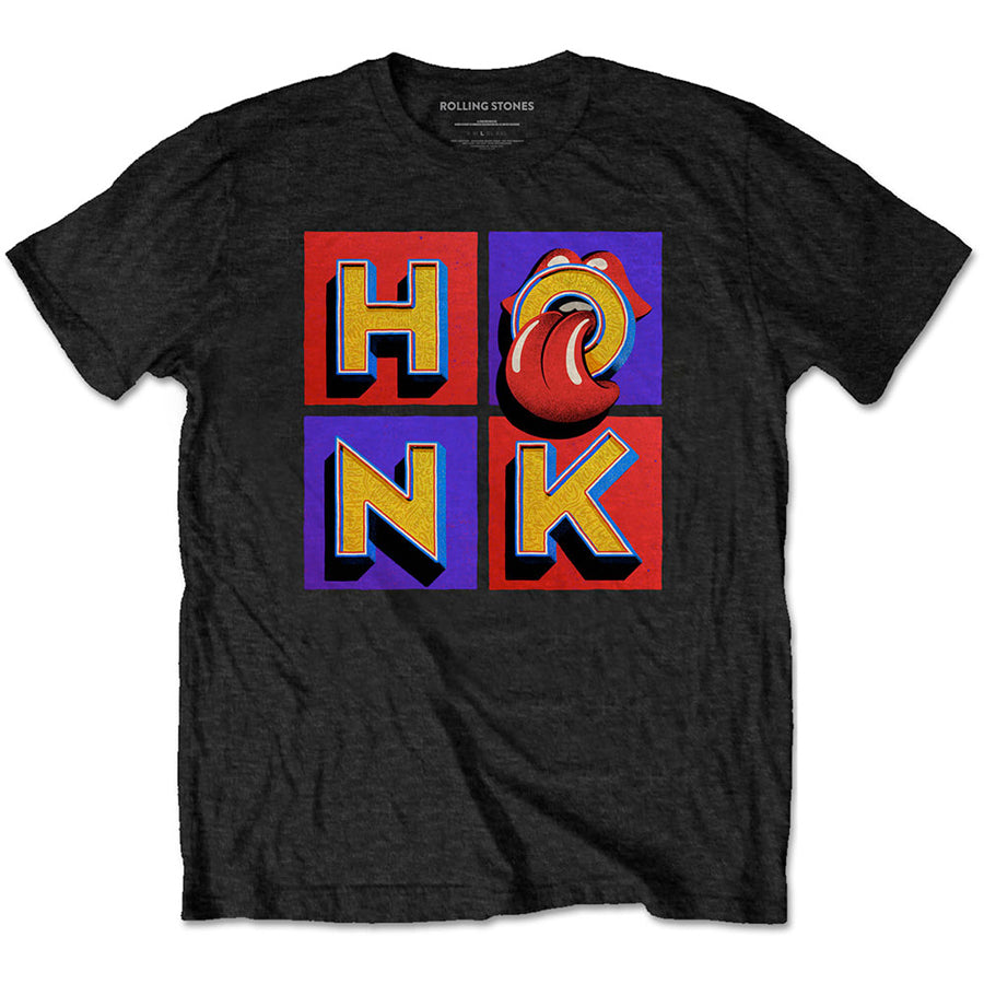 The Rolling Stones - Honk Album - Black  T-shirt