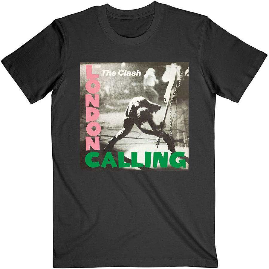 The Clash - London Calling - Black  t-shirt