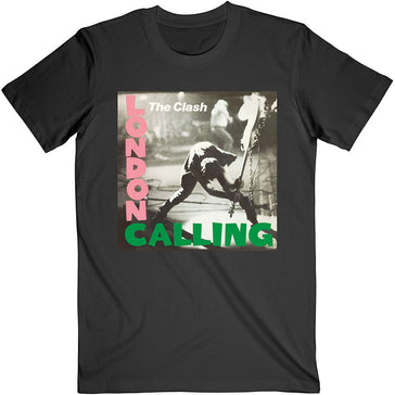 The Clash - London Calling - Black  t-shirt