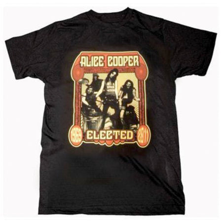 Alice Cooper - Elected Band - Black  t-shirt