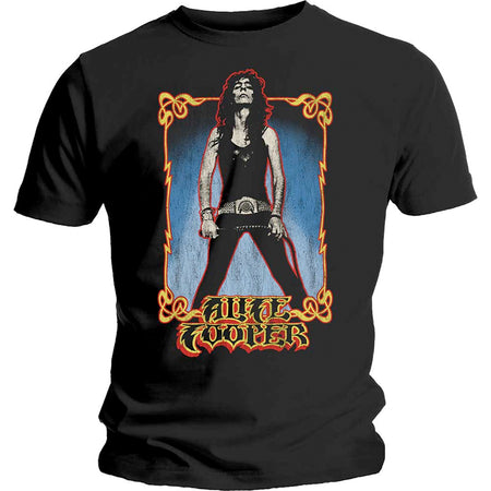 Alice Cooper - Vintage Whip Washed - Black  t-shirt
