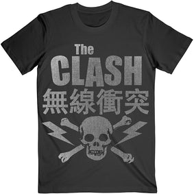 The Clash - Skull & Crossbones - Black t-shirt