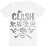 The Clash - Skull & Crossbones - White t-shirt