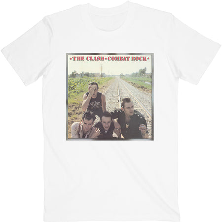 The Clash - Combat Rock - White t-shirt