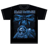 Iron Maiden - Final Frontier-Blue Album Spaceman - Black T-shirt