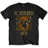 Foreigner - Established 1977 - Black T-shirt