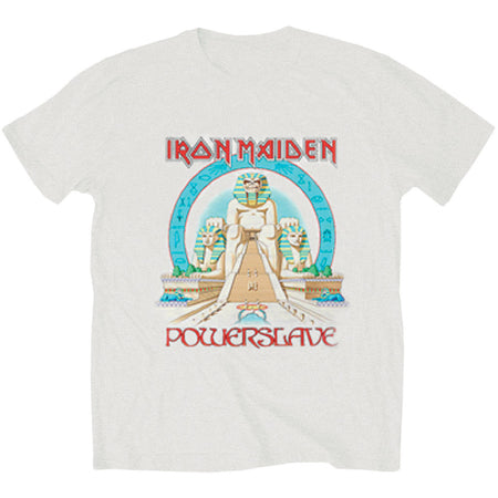 Iron Maiden - Powerslave Egypt - Heather Grey T-shirt
