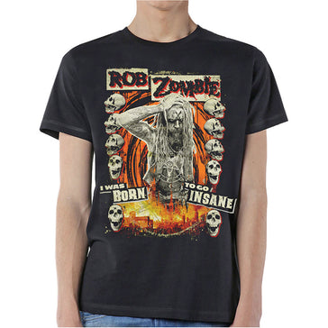 Rob Zombie - Born To Go Insane - Black T-shirt