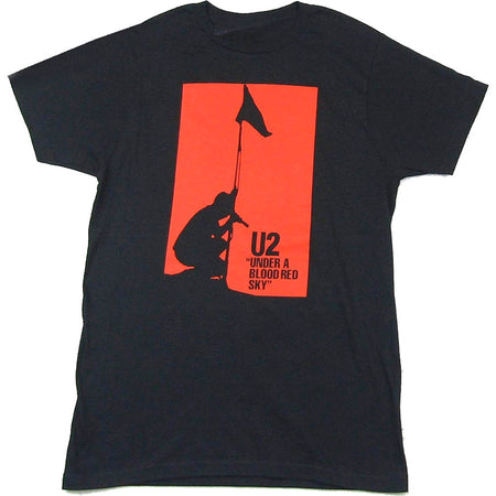 U2 - Blood Red Sky - Black T-shirt