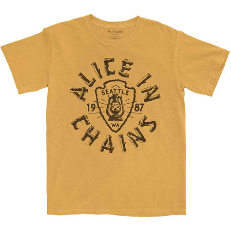 Alice In Chains - Lantern - Yellow T-shirt