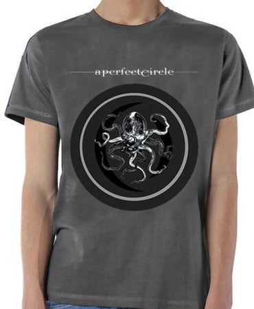 A Perfect Circle - Octoheart  2018 Tour - Charcoal Grey T-shirt