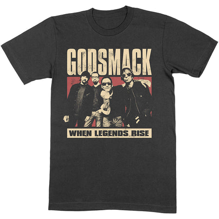 Godsmack - Legends Photo - Black t-shirt