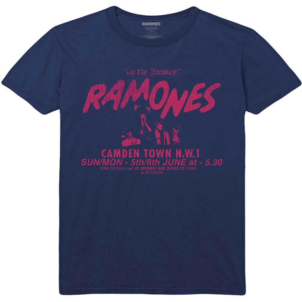 Ramones - Roundhouse - Navy Blue  t-shirt