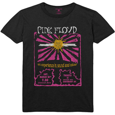 Pink Floyd - Sound & Color - Black t-shirt