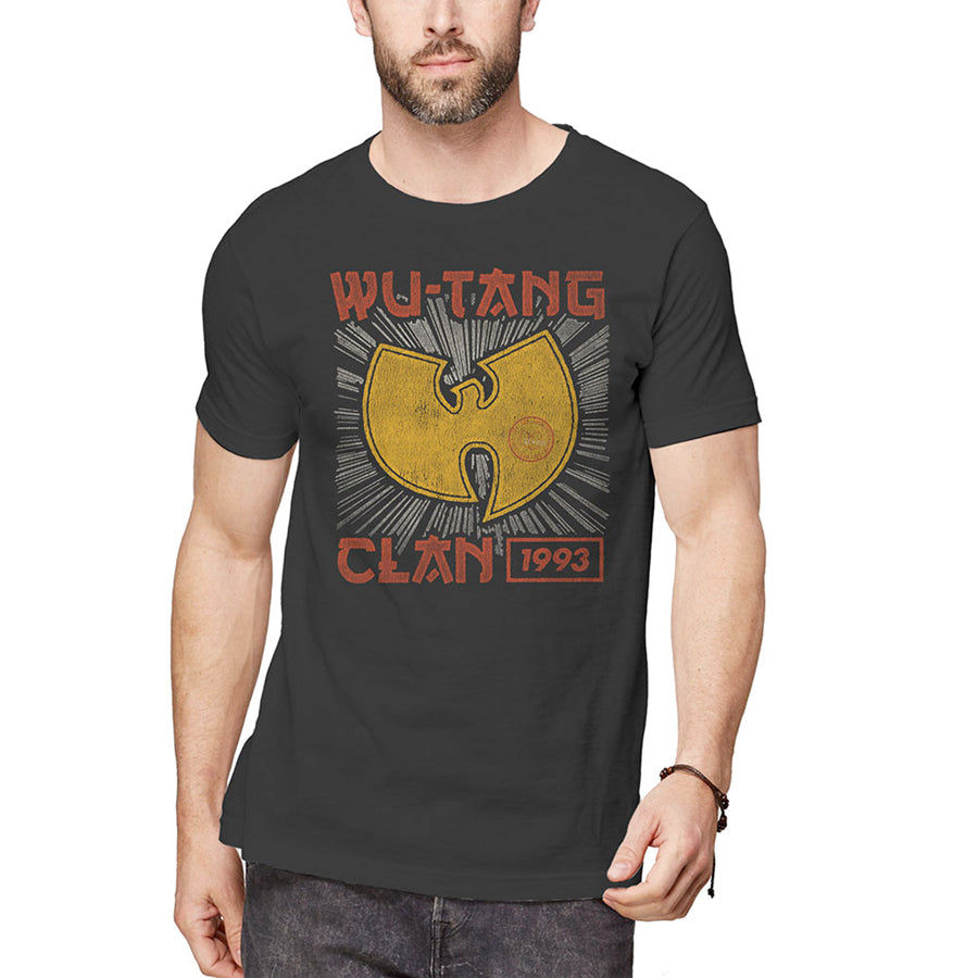 Camiseta Oficial Wu Tang Clan Tour 1993 - 100% Algodón, Talla XL Para Hombre | Diseño Retro De Gira