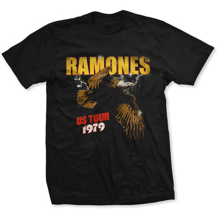 The Ramones - 1979 Tour - Black  T-shirt