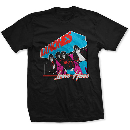 The Ramones - Leave Home - Black  T-shirt