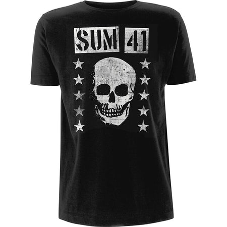 Sum 41 - Grinning Skull - Black t-shirt