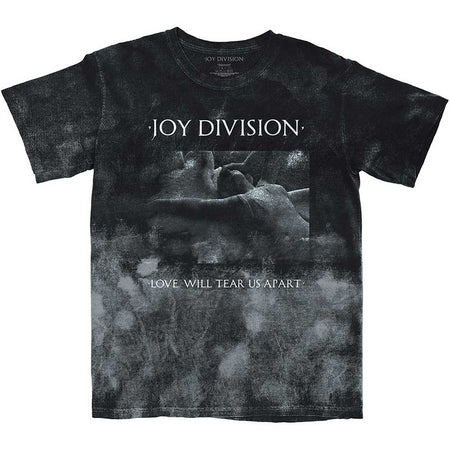 Joy Division - Tear Us Apart - Dip Dye Black t-shirt