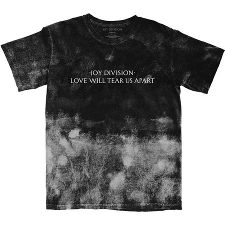 Joy Division - Tear Us Apart V2 - Dip Dye Black t-shirt