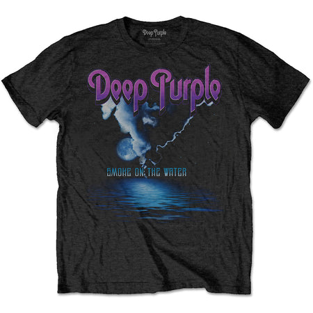 Deep Purple - Smoke On The Water - Black t-shirt