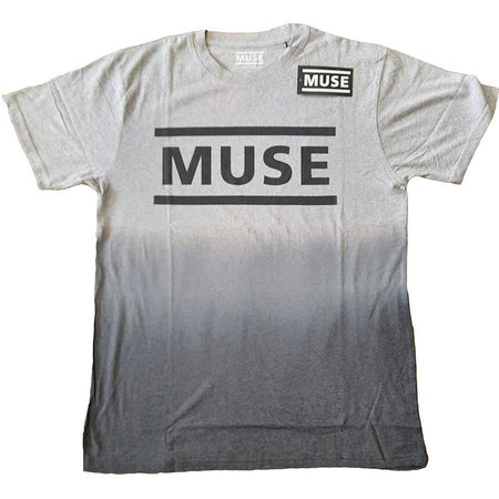 Muse - Logo - Dip Dye White t-shirt