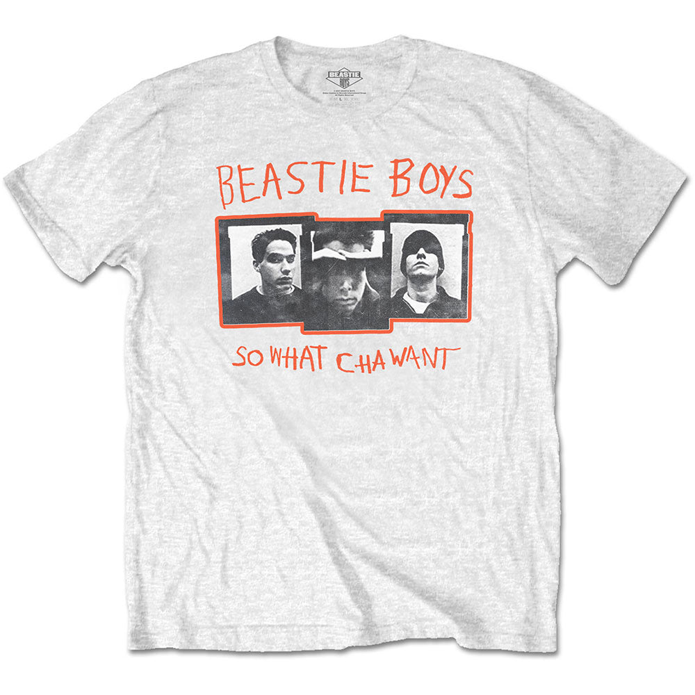 Beastie Boys -So What Cha Want - White T-shirt