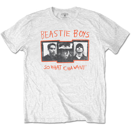 Beastie Boys -So What Cha Want - White T-shirt