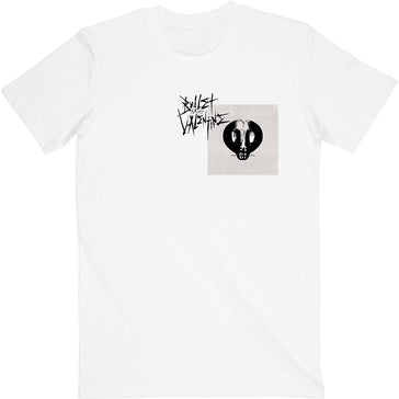Bullet For My Valentine - Album Cropped & Logo - White T-shirt