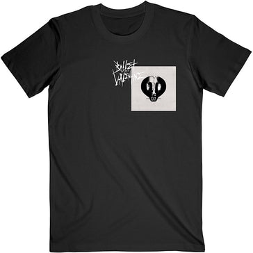 Bullet For My Valentine - Album Cropped & Logo - Black T-shirt