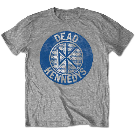 Dead Kennedys - Vintage Circle - Heather Grey t-shirt