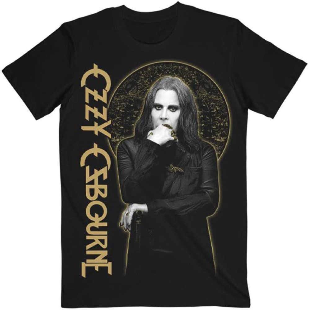 Ozzy Osbourne - Patient No 9 Gold Graphic - Black  T-shirt