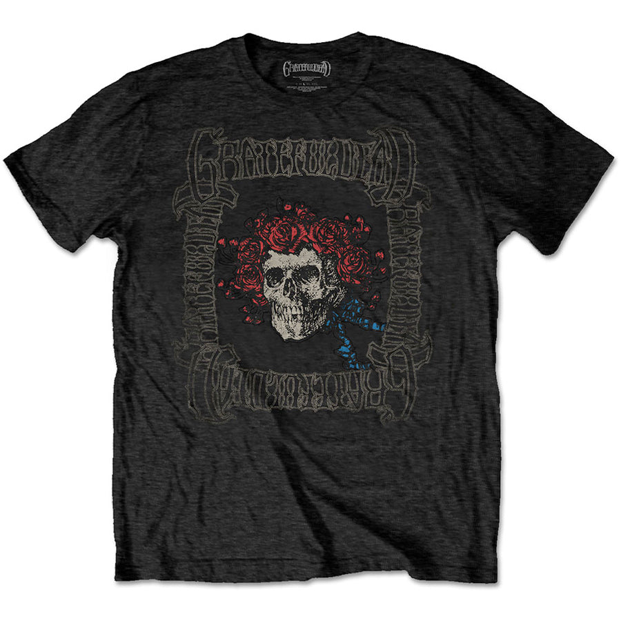 Grateful Dead - Bertha With Logo Box - Black T-shirt