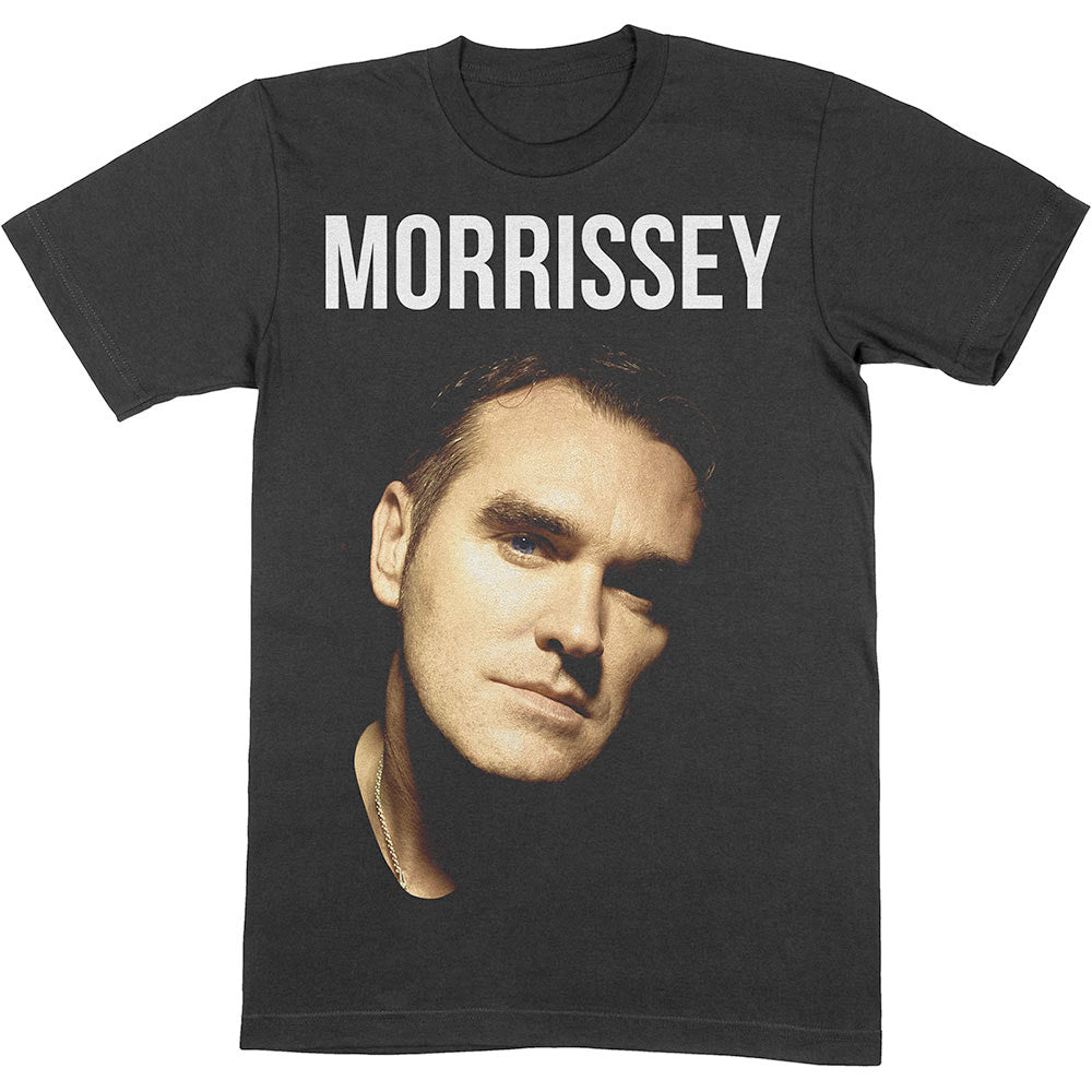 Morrissey - Face Photo - Black T-shirt
