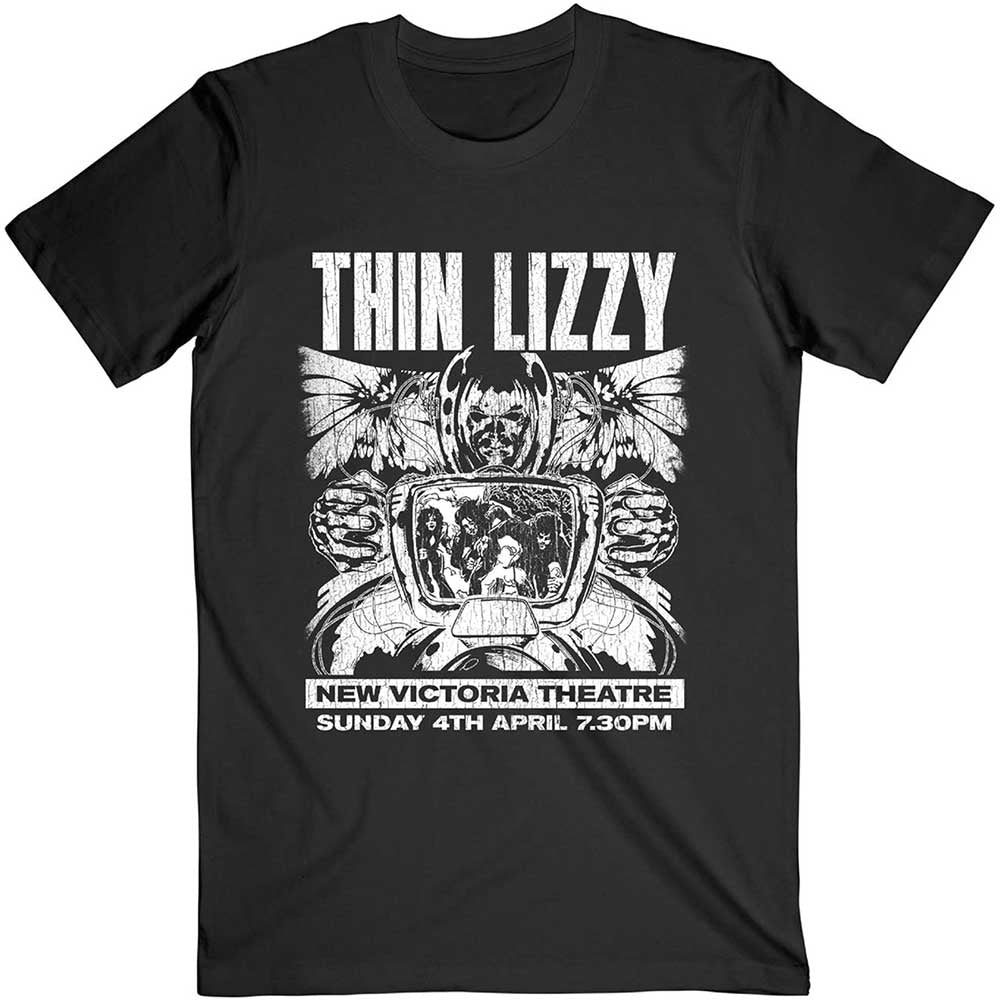 Thin Lizzy - Jailbreak Flyer - Black T-shirt