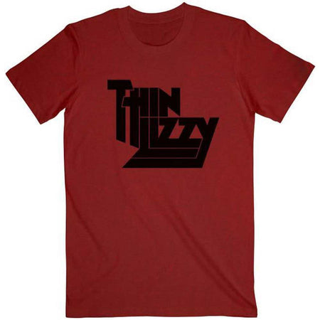 Thin Lizzy - Logo - Red T-shirt