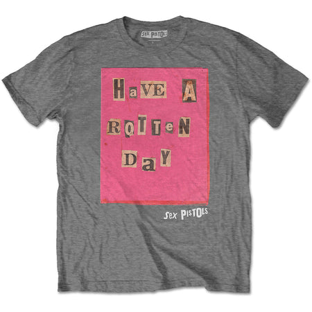 Sex Pistols - Rotten Day - Charcoal Grey T-shirt