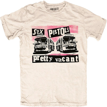 Sex Pistols - Pretty Vacant - Sand T-shirt