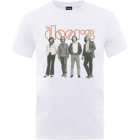 The Doors - Band Standing - White t-shirt