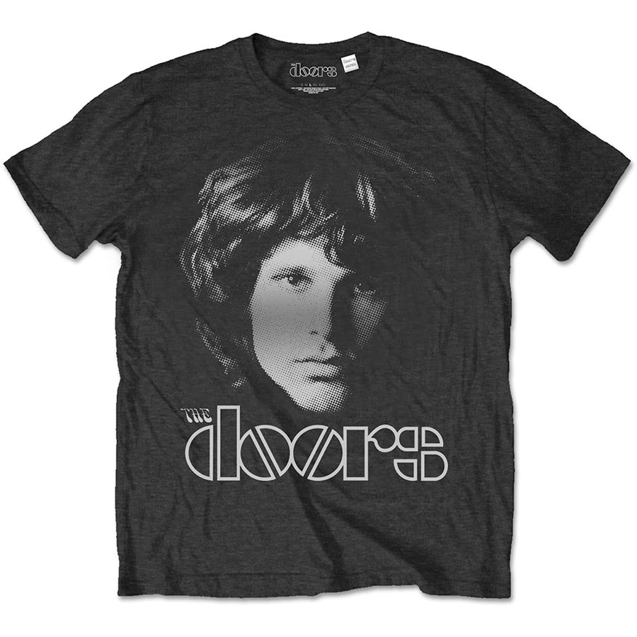 The Doors - Jim-Halftone - Black t-shirt