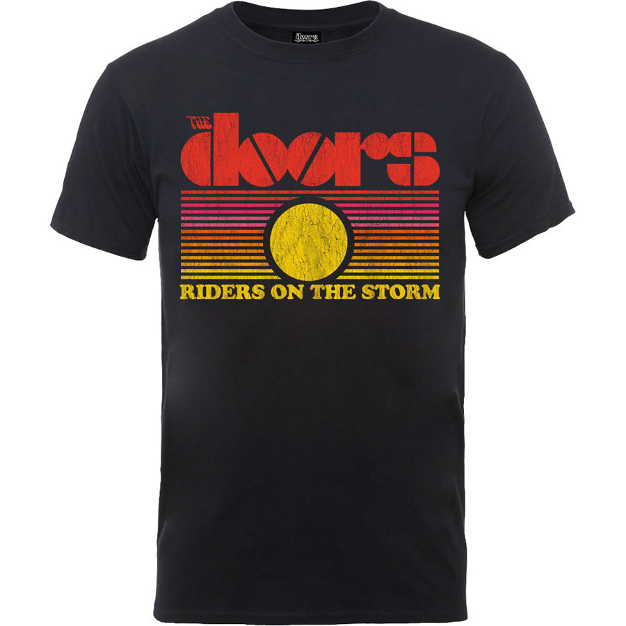 The Doors - Riders On The Storm Sunset - Black t-shirt