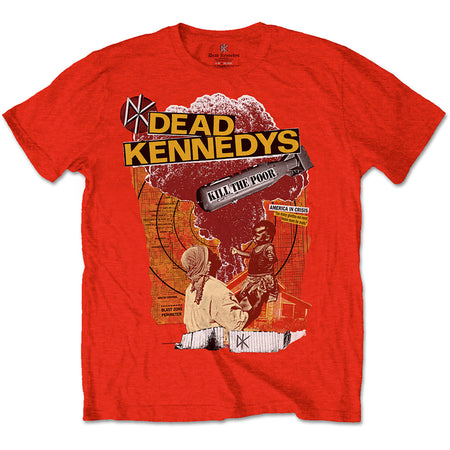 Dead Kennedys - Kill The Poor - Red t-shirt