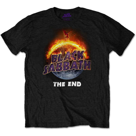 Black Sabbath. - The End  -  Black t-shirt