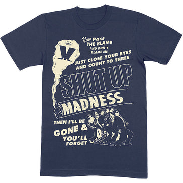 Madness - Shut Up - Black t-shirt