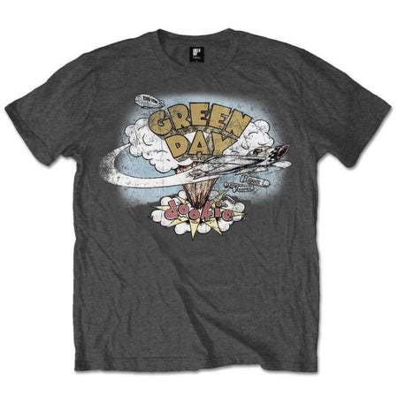 Green Day. - Dookie Vintage - Grey T-shirt