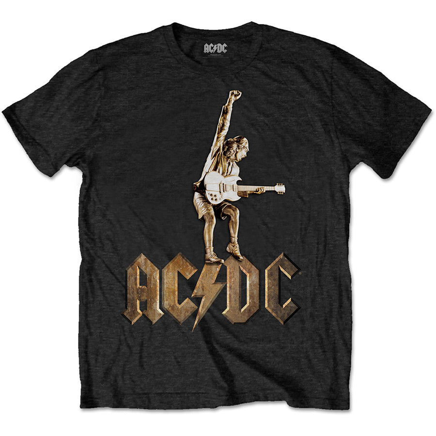 AC/DC - Angus Statue  - Black T-shirt