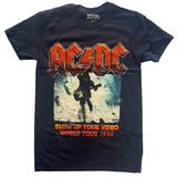 AC/DC - Blow Up Your Video  - Black T-shirt