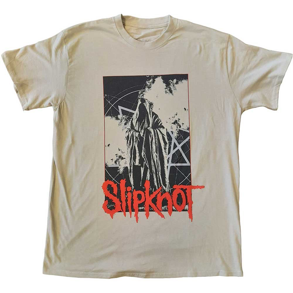 Slipknot - Sid Photo with Backprint - Sand t-shirt