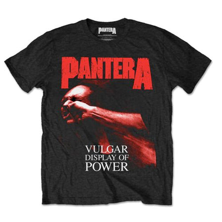 Pantera - Red Vulgar - Black t-shirt
