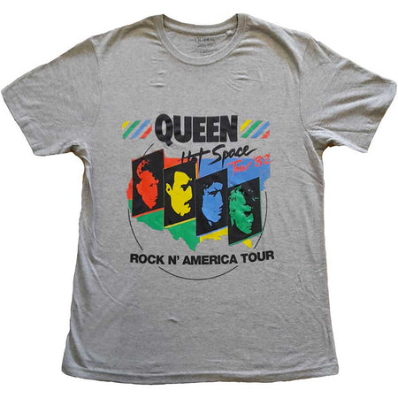 Queen - Freddie Mercury - Back Chat - Grey t-shirt